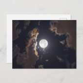 Moon Shine Postkarte (Vorne/Hinten)