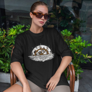 Moon Ship Lenkrad T-Shirt