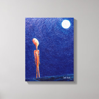 Moon Shows Leinwanddruck