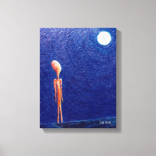 Moon Shows Leinwanddruck (Vorderseite)