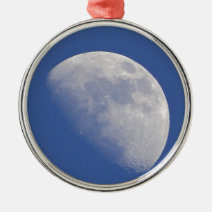 Moon Silbernes Ornament