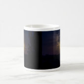 Moon Silhouette Coffee Mug Kaffeetasse (Mittel)