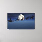 Moon Silhouette Leinwanddruck (Vorderseite)