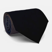 Moon Silhouette Neck Tie Krawatte (Gerollt)