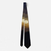 Moon Silhouette Neck Tie Krawatte (Rückseite)