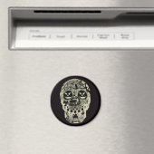 Moon Skull Magnet (In Situ (Geschirrspüler))