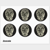 Moon Skull Stickers (Blatt)