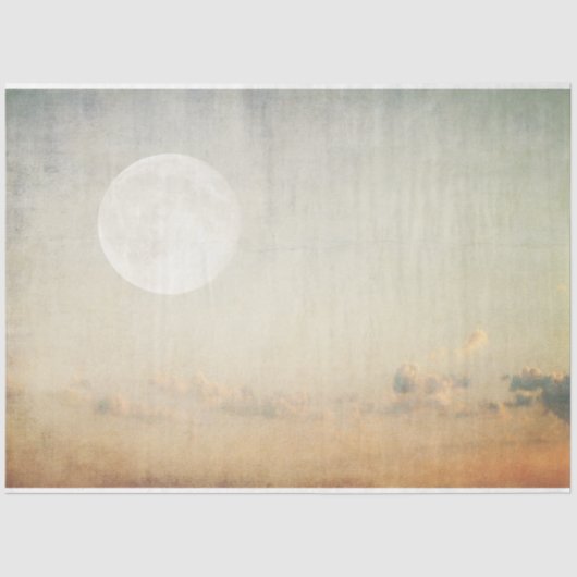 Moon Sky 20x30 Decoupage Background Seidenpapier (Vorderseite)