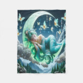 Moon Sleeper Fleece Blanket (Vorderseite)