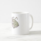 Moon Sloth Classic T-Shirt Kaffeetasse (VorderseiteRechts)