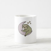Moon Sloth Classic T-Shirt Kaffeetasse (Mittel)