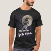 Moon Snowboarder T-Shirt (Vorderseite)