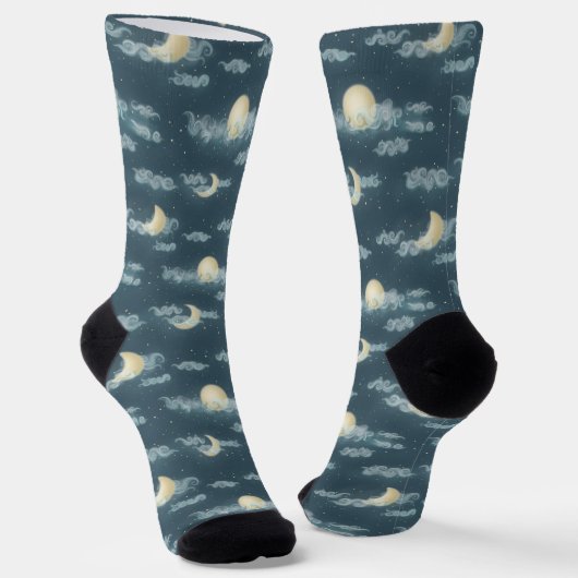 Moon Socken (Gewinkelt)