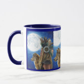 Moon Song Mug Viking Mug Wolf Mug Native American Tasse (Links)