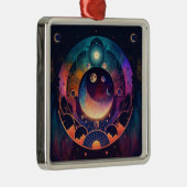 Moon Soul Ornament Aus Metall (Rechts)
