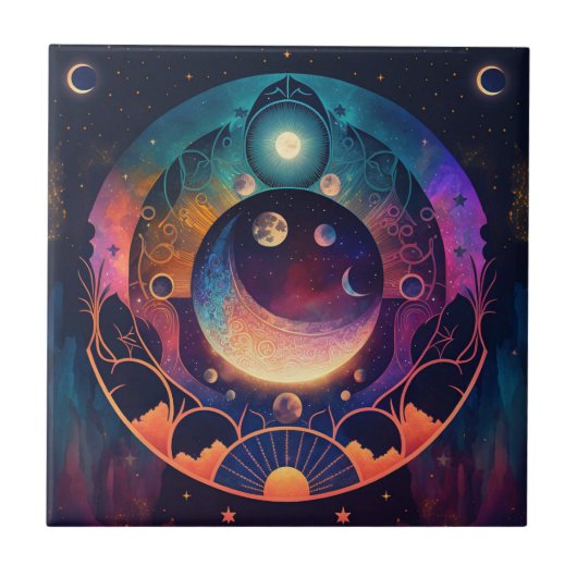 Moon Soul Tile Fliese (Vorderseite)