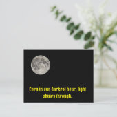 Moon South Carolina Postcard Postkarte (Stehend Vorderseite)