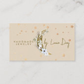 Moon Star Handmade Juwelier Imitate Gold B Visitenkarte (Vorderseite)