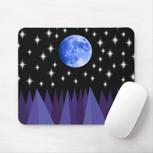 Moon Starlight Mousepad (Mit Mouse)