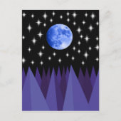 Moon Starlight Postkarte (Vorderseite)