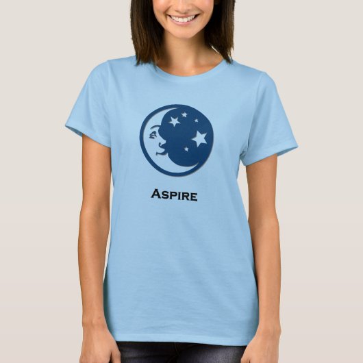 Moon Stars Aspire T-Shirt (Vorderseite)