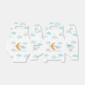 Moon & Stars Baby Dusche blaue Wolken Geschenkschachtel (Ungefaltet)