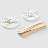 Moon & Stars Baby Shower Fächer (Non-assembled)