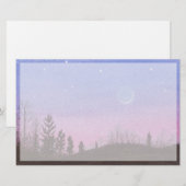 Moon & Stars Briefpapier (Vorne/Hinten)