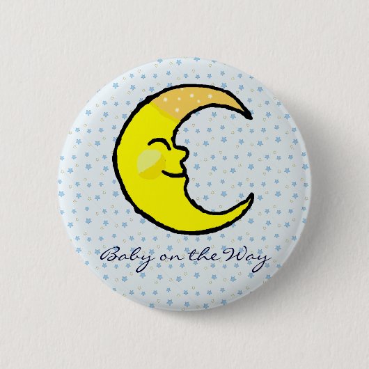 Moon & Stars Button (Vorderseite)