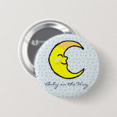 Moon & Stars Button (Vorne & Hinten)