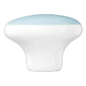 Moon & Stars Celestial Hangglühen Keramikknauf (Seitenansicht)