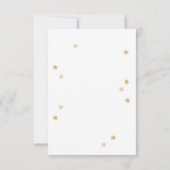 Moon Stars Clouds Arch Foto Blue Vielen Dank Dankeskarte (Rückseite)