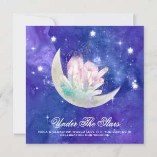 *~* MOON STARS CRYSTAL UAWG AR14 Website Hochzeit Einladung