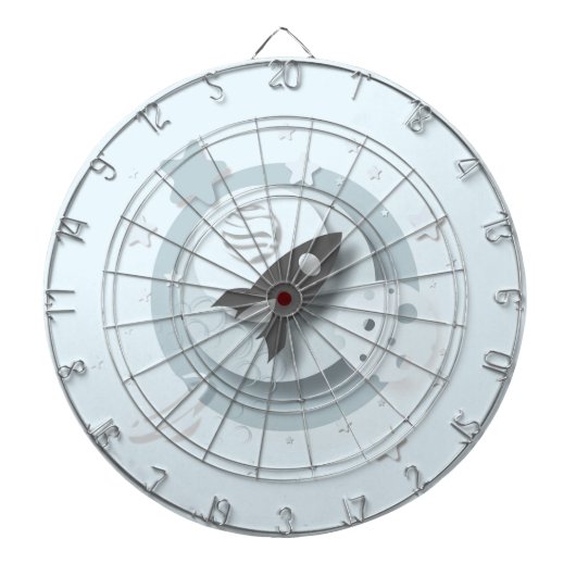Moon & Stars Dartboard Dartscheibe (vorne)