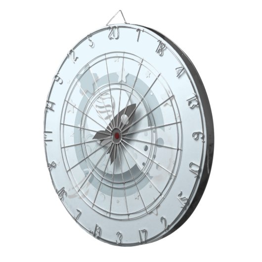 Moon & Stars Dartboard Dartscheibe (Vorderseite rechts)