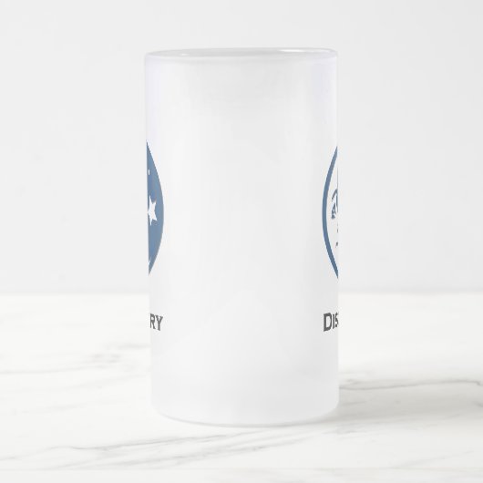 Moon Stars Discovery Mattglas Bierglas (Mittel)