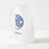 Moon Stars Dream Mattglas Bierglas (Vorderseite Links)