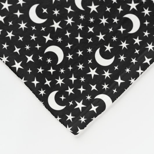 Moon & Stars Fleecedecke (Ecke)