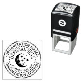 Moon Stars Generic Custom Offiziell Siegel Nm Loc Permastempel (Beispiel)