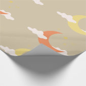 Moon & Stars Geschenkpapier (Ecke)
