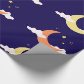 Moon & Stars Geschenkpapier (Ecke)