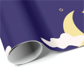 Moon & Stars Geschenkpapier (Rolleneckpunkt)