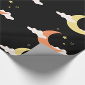 Moon & Stars Geschenkpapier (Ecke)