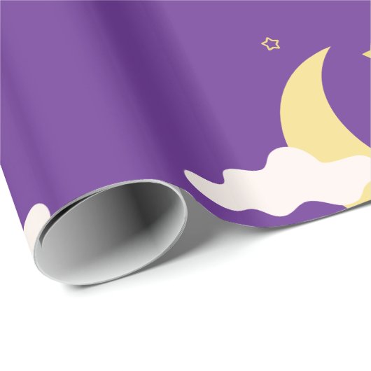 Moon & Stars Geschenkpapier (Rolleneckpunkt)