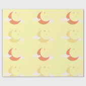 Moon & Stars Geschenkpapier (Flach)