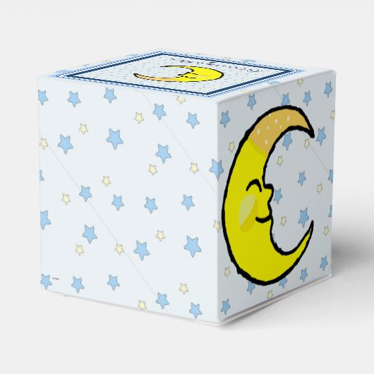 Moon & Stars Geschenkschachtel (Rückseite)