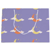 Moon & Stars Große Geschenktasche Große Geschenktüte (Vorderseite)
