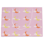 Moon & Stars Große Geschenktüte (Vorderseite)