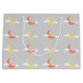 Moon & Stars Große Geschenktüte (Vorderseite)