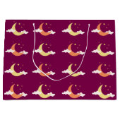 Moon & Stars Große Geschenktüte (Vorderseite)